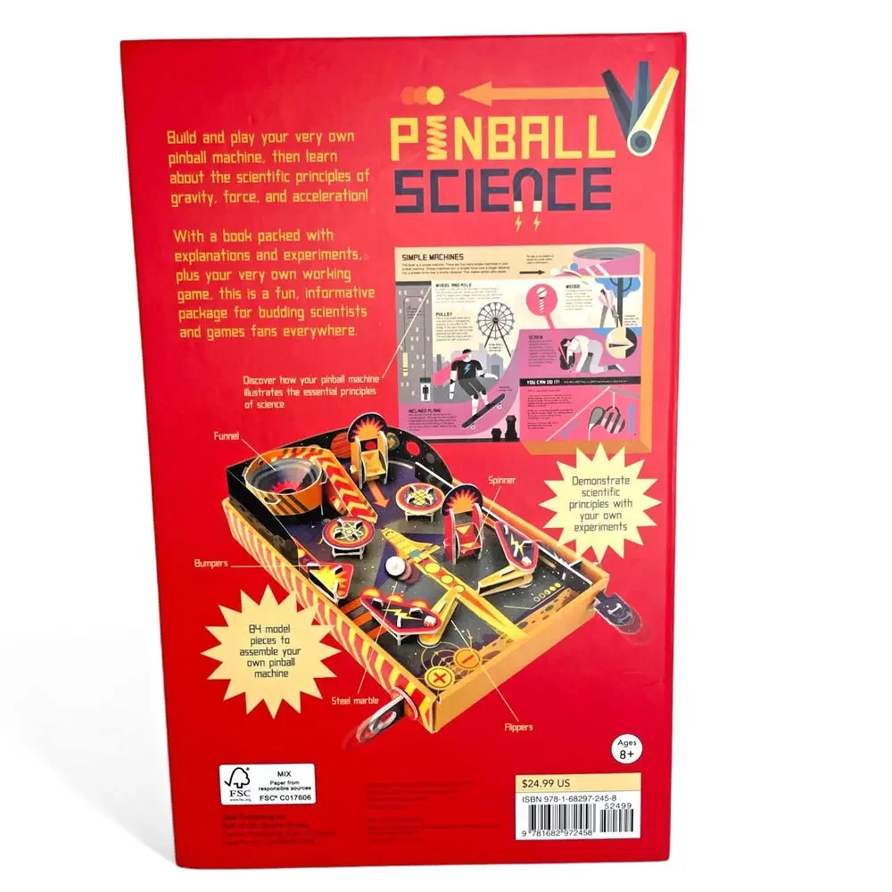 Pinball Science Build Your Own Pinball Machine‎ - Science Project - Unused